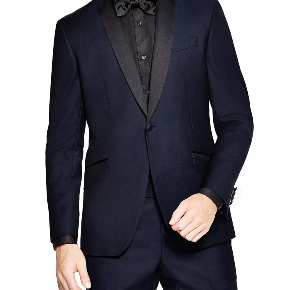 Ted baker navy tuxedo